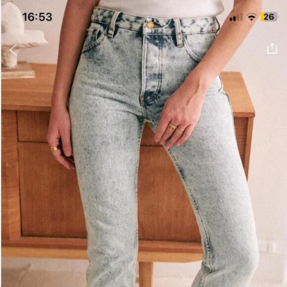 Sézane - Brut Sexy Jeans - Edge blue - Picture 9 of 11